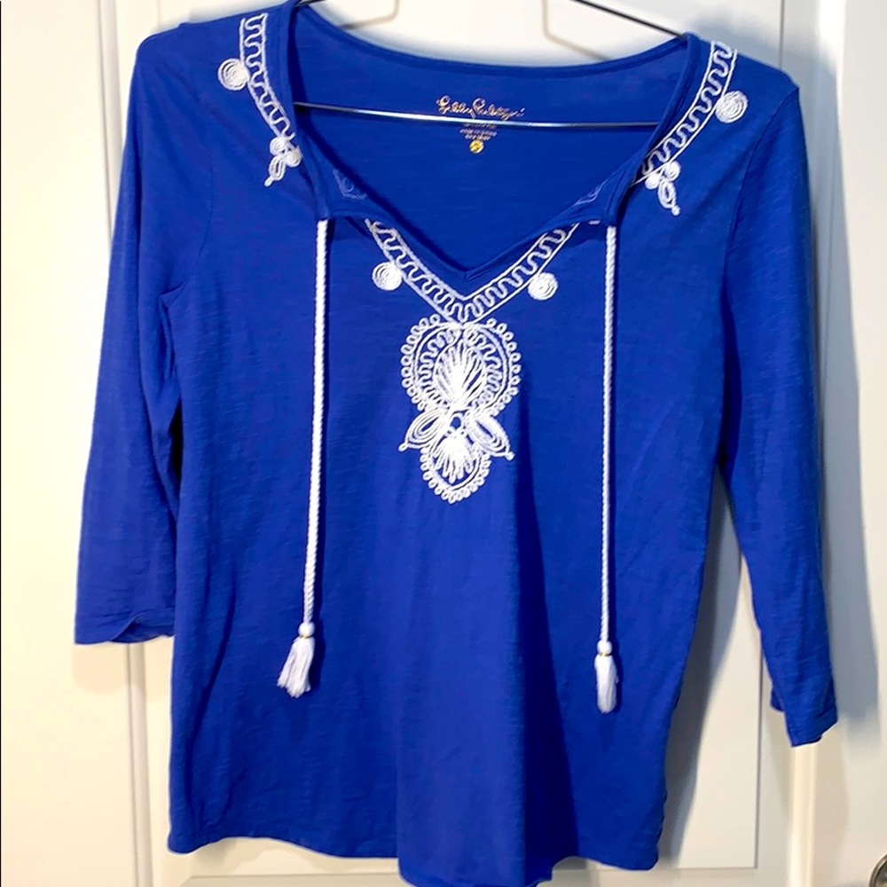Lilly Pulitzer tunic style top size small